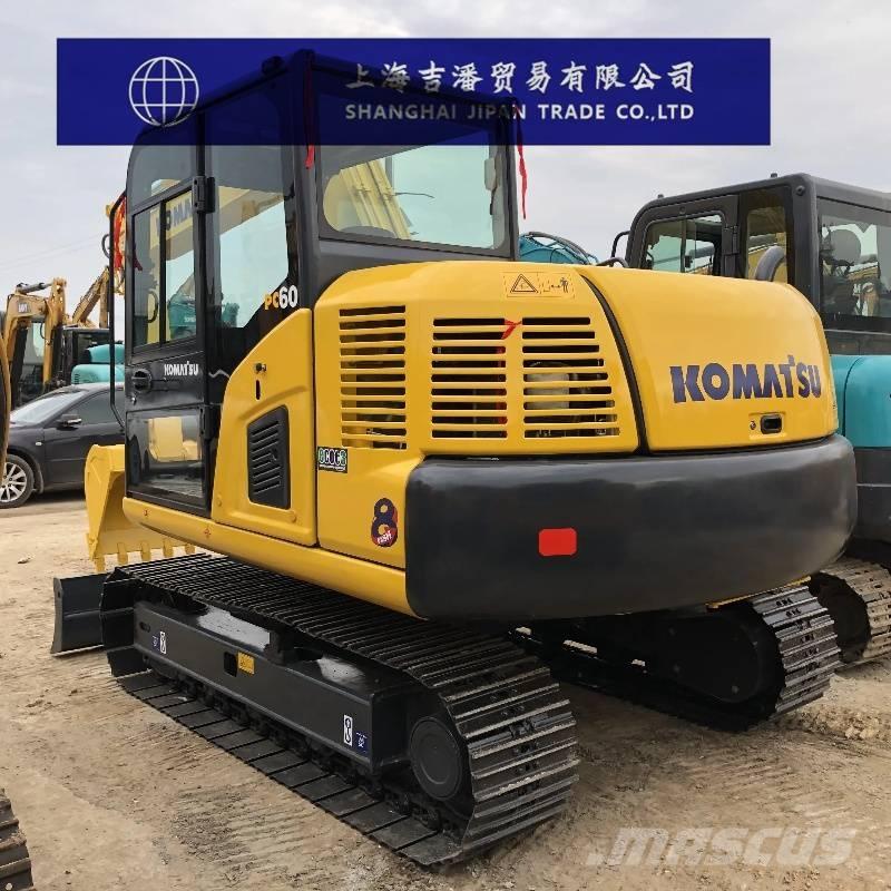 Komatsu PC 60 Roomikekskavaatorid