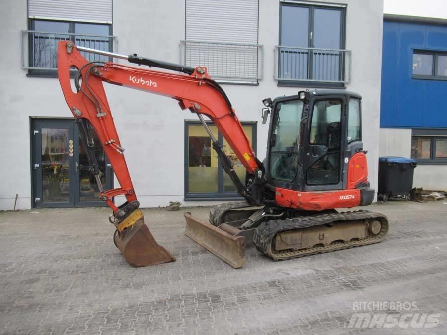 Kubota KX 057-4 Miniekskavaatorid < 7 t