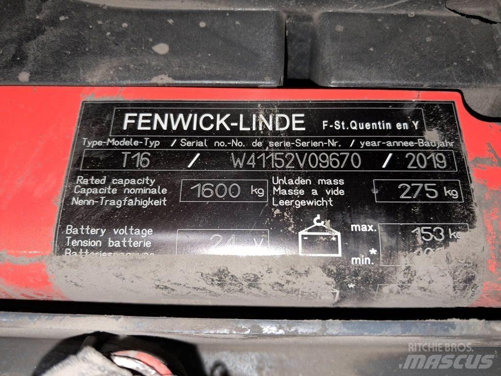 Linde T16 Elektriline alusesiirdaja