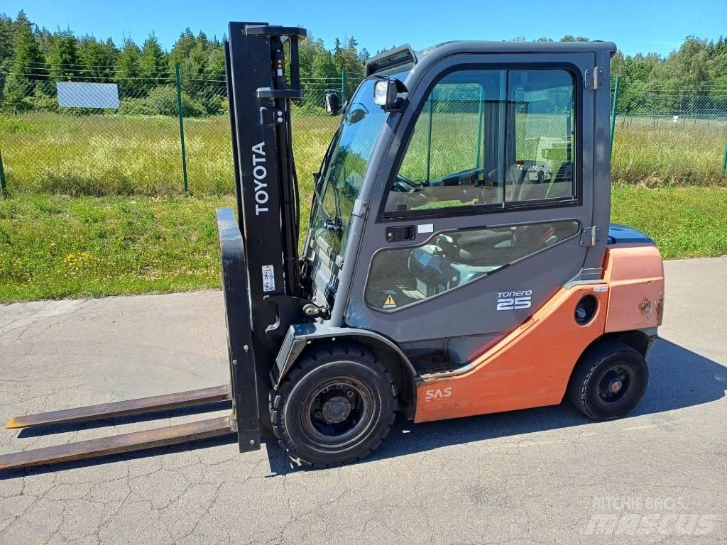 Toyota 02-8FDF25 Diiseltõstukid