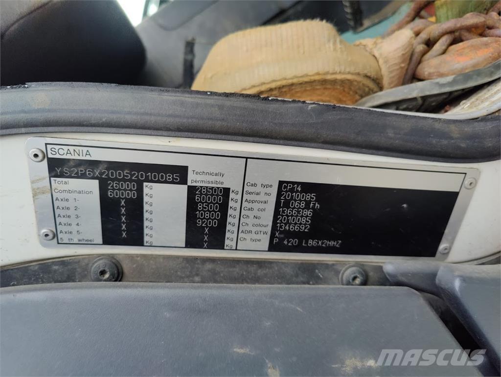 Scania P420 6x2 Kallurid