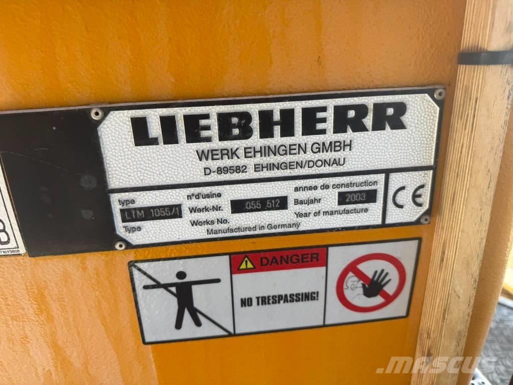 Liebherr LTM 1055-1 Maastikutõstukid