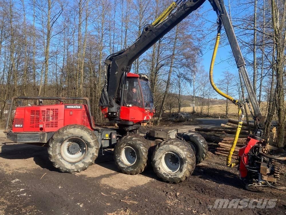 Komatsu 941.1 Harvesterid