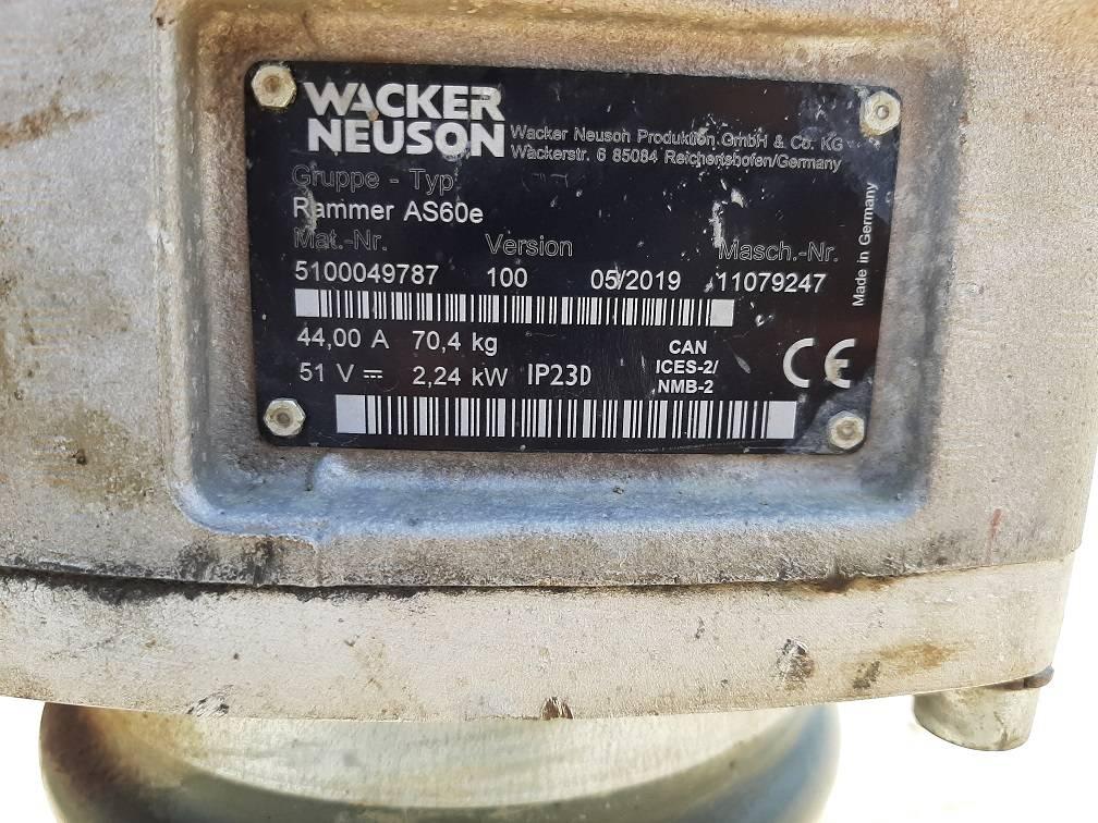 Wacker Neuson AS60e Vibroplaadid