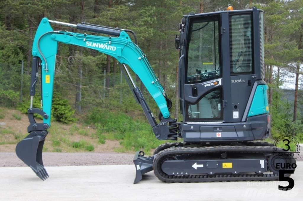 Sunward SWE 25 UF Miniekskavaatorid < 7 t