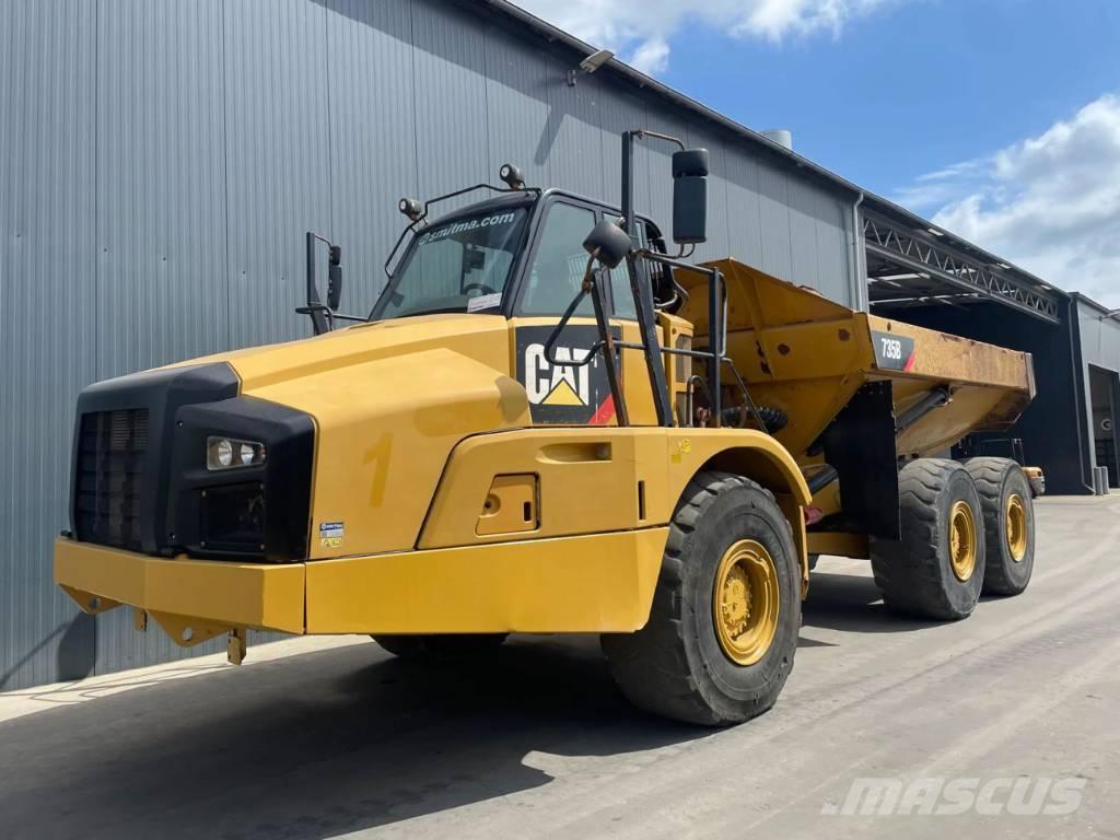 CAT 735B Liigendraamiga pinnaseveokid