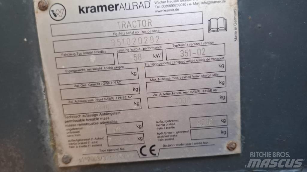 Kramer 480 Rataslaadurid