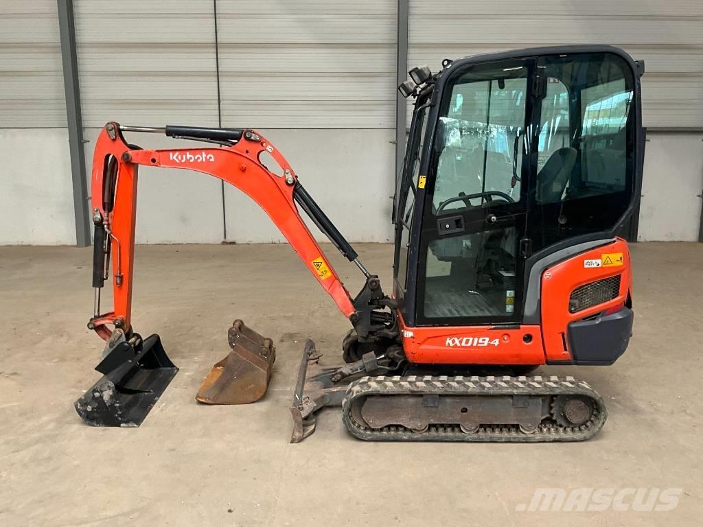 Kubota KX 019-4 Miniekskavaatorid < 7 t