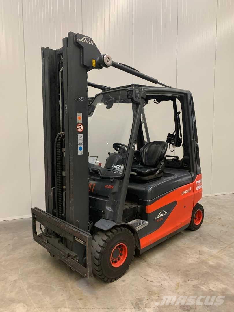 Linde E25L Elektritõstukid