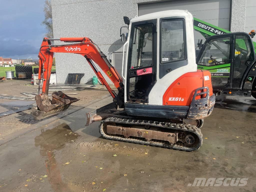 Kubota KX 61-3 Miniekskavaatorid < 7 t