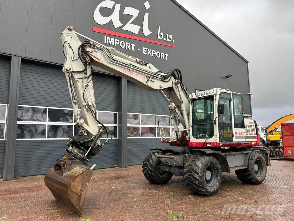 Takeuchi TB1160W Ratasekskavaatorid