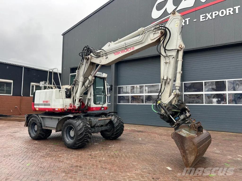 Takeuchi TB1160W Ratasekskavaatorid