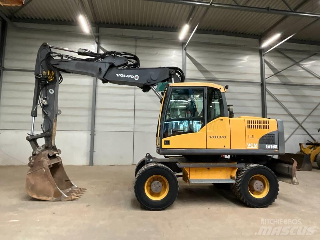 Volvo EW 160 C Ratasekskavaatorid