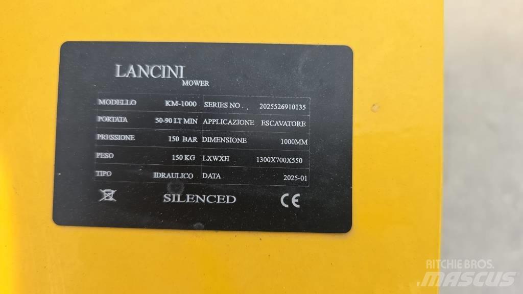  LANCINI KM1000 Muud osad