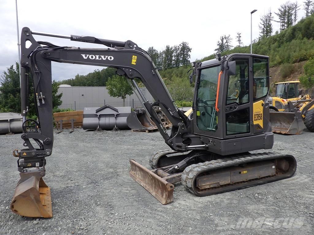 Volvo ECR 58 F Miniekskavaatorid < 7 t
