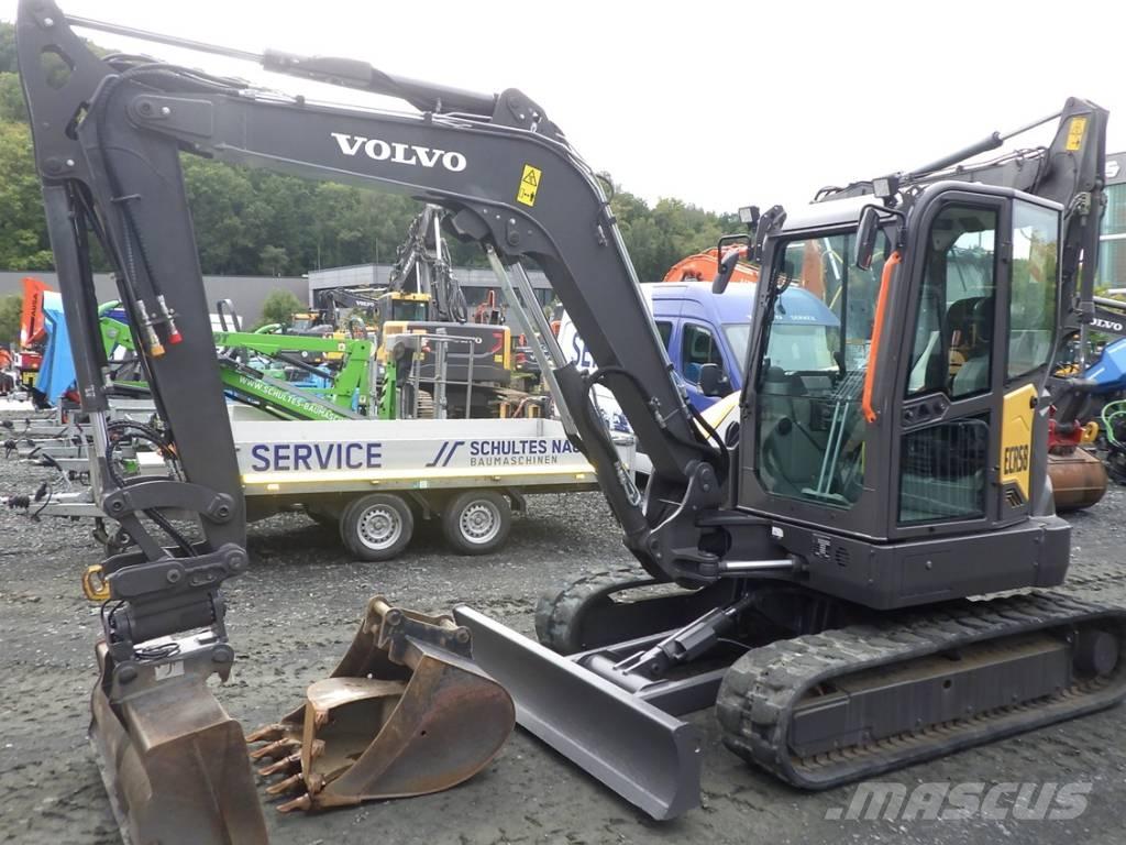 Volvo ECR 58 F Miniekskavaatorid < 7 t