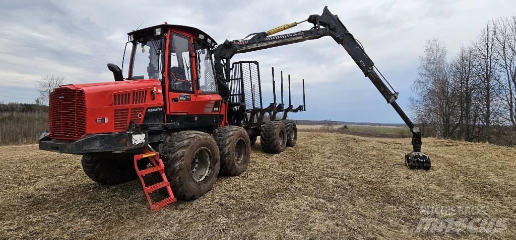 Komatsu 845 Forwarderid