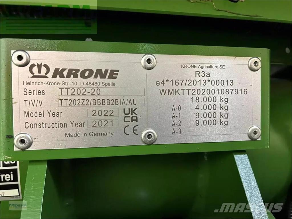 Krone mx 370 gl Muud poolhaagised