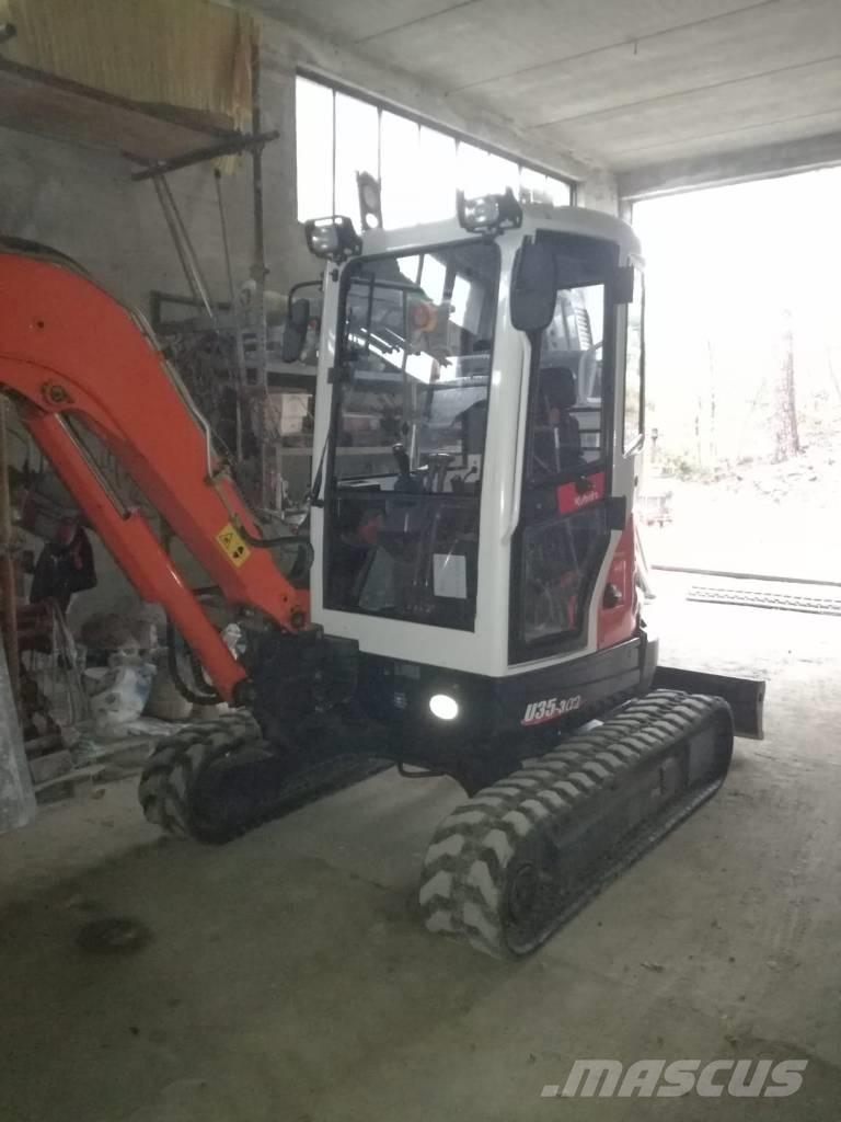 Kubota u35 U35 Miniekskavaatorid < 7 t