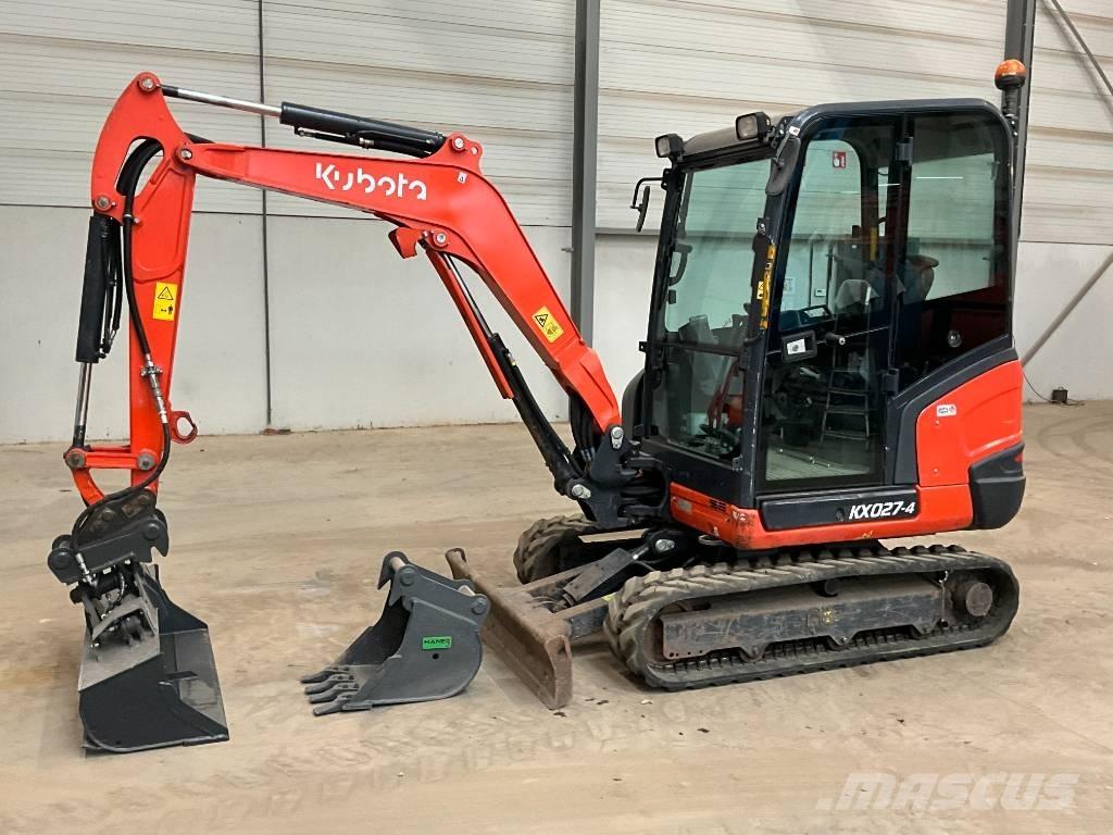 Kubota KX 027-4 Miniekskavaatorid < 7 t