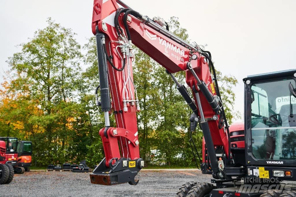 Yanmar B 75 W Ratasekskavaatorid