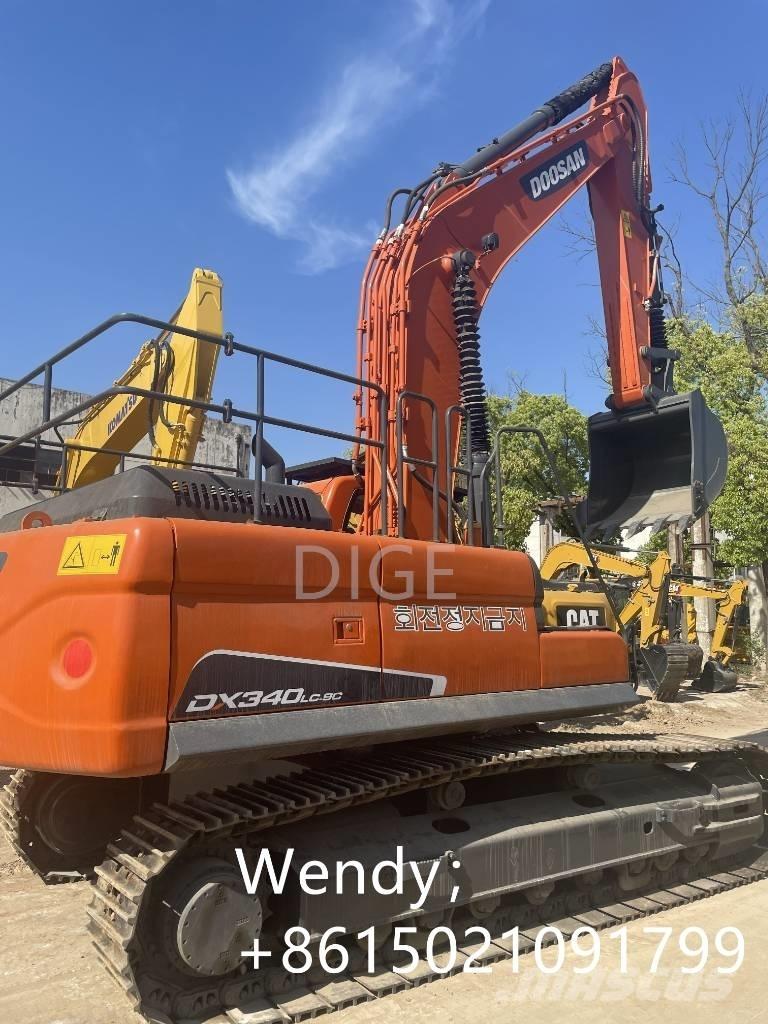 Doosan DX 340 Väikeekskavaatorid 7t-12t
