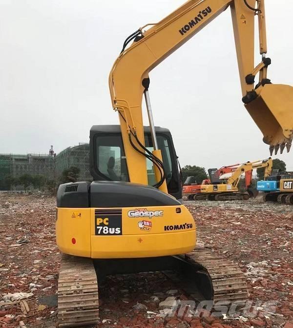 Komatsu pc78us Väikeekskavaatorid 7t-12t