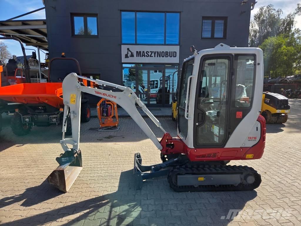 Takeuchi TB216 V0 Miniekskavaatorid < 7 t