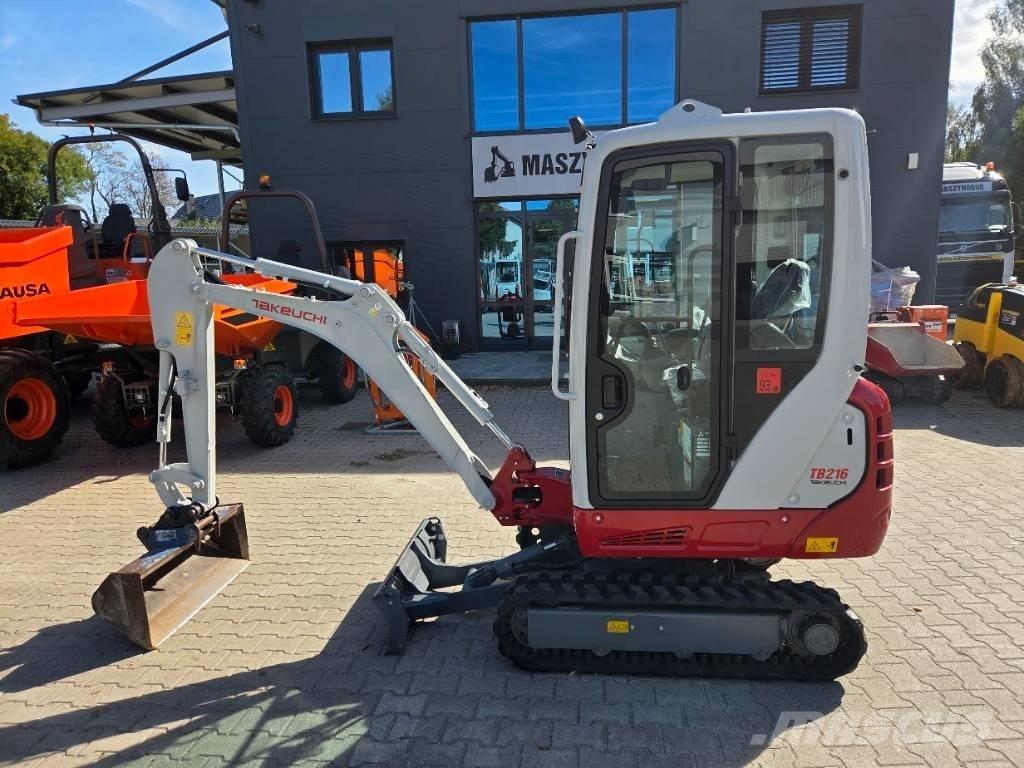 Takeuchi TB216 V0 Miniekskavaatorid < 7 t