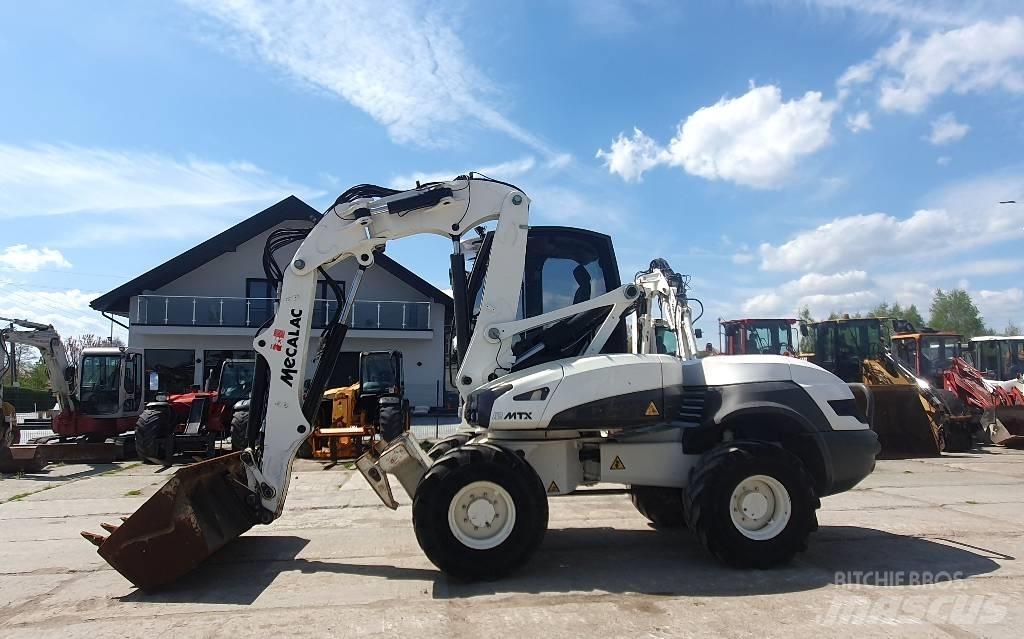 Mecalac 12 M TX Ratasekskavaatorid