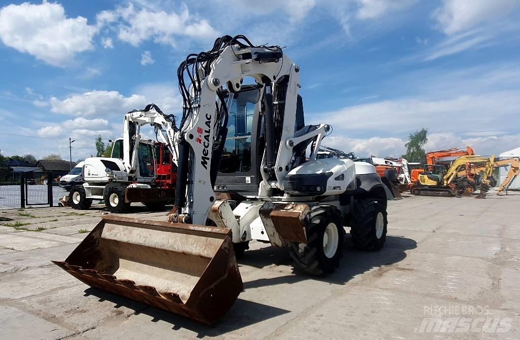 Mecalac 12 M TX Ratasekskavaatorid