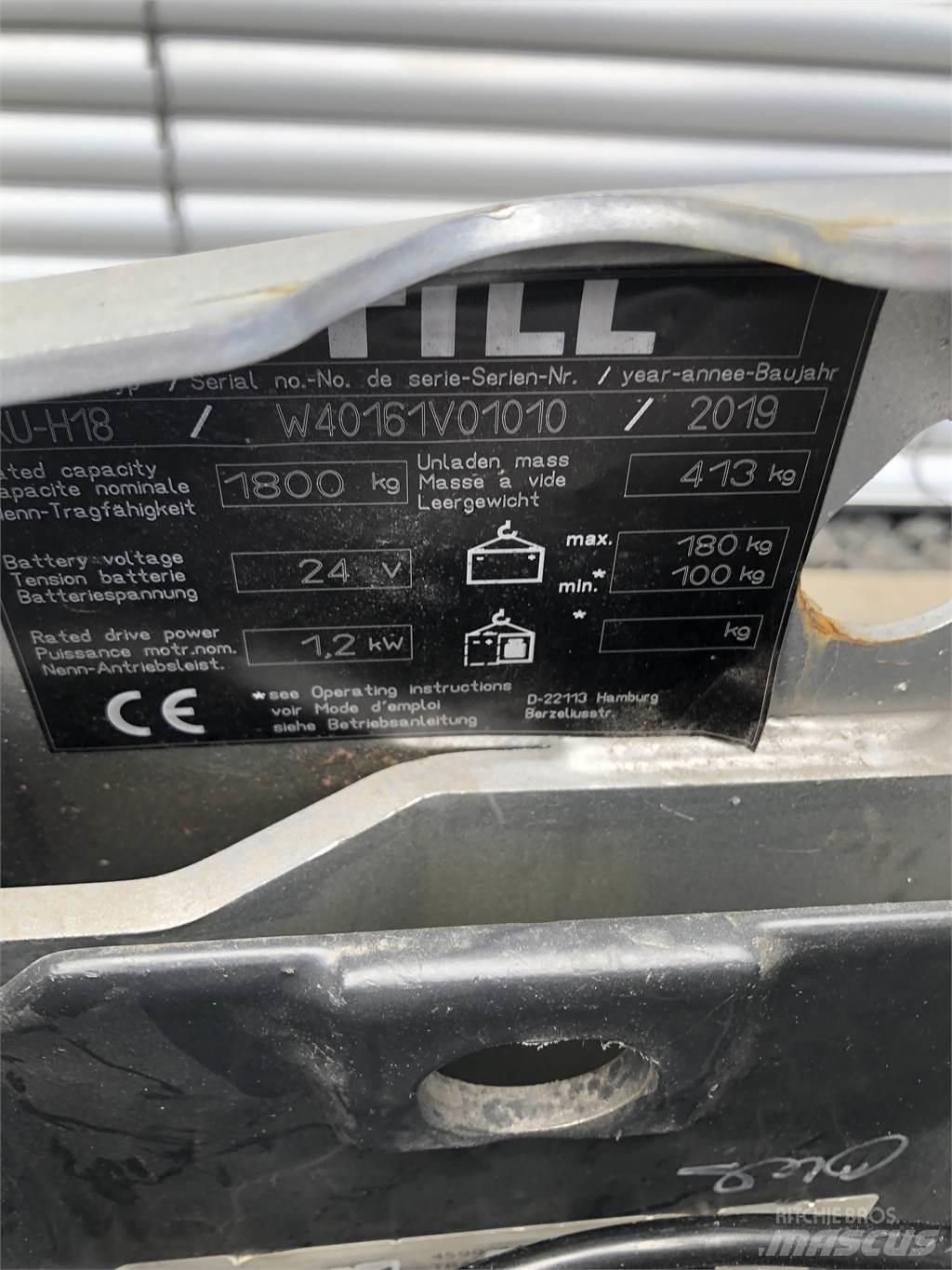 Still EXU-H18 Elektriline alusesiirdaja