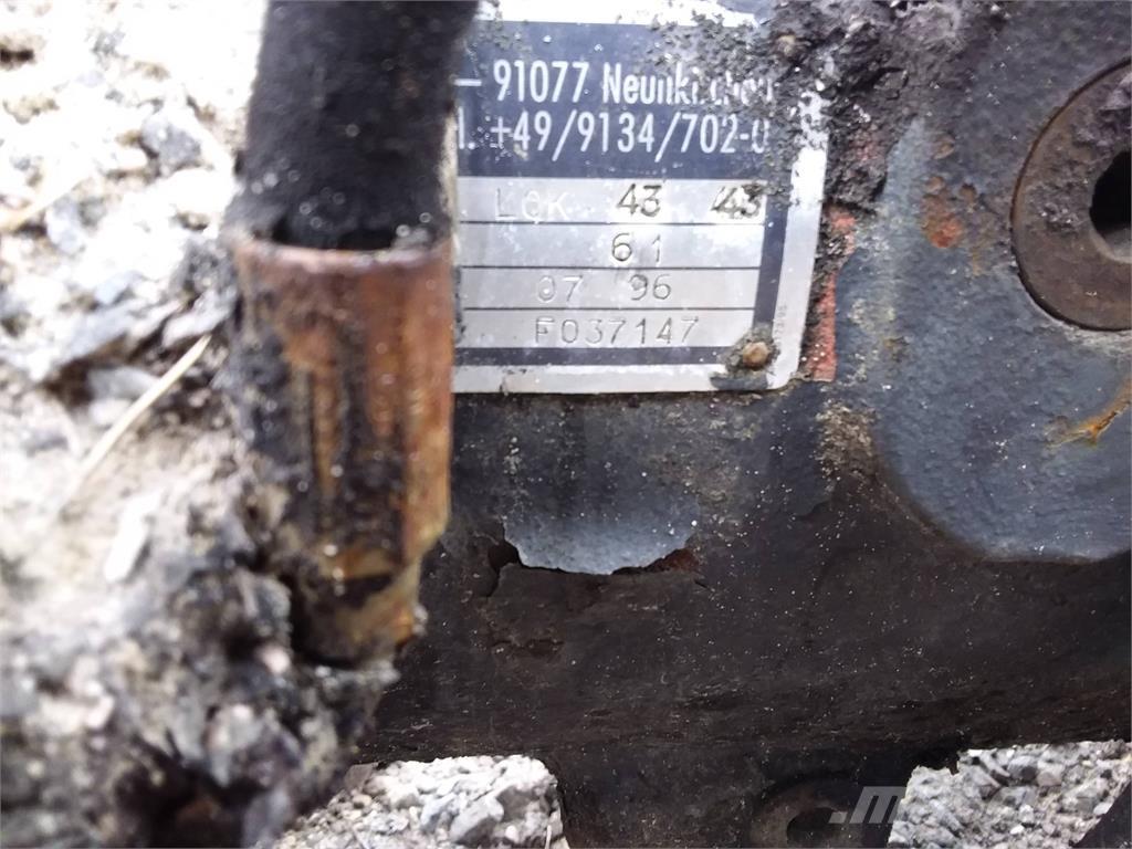 Timberjack 1110 Ülekandemehhanism