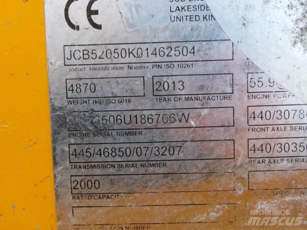 JCB 520-50 Põllumajanduslikud teleskoopkäitlejad