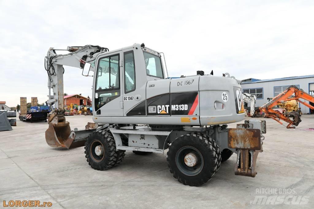 CAT M 313 D Ratasekskavaatorid