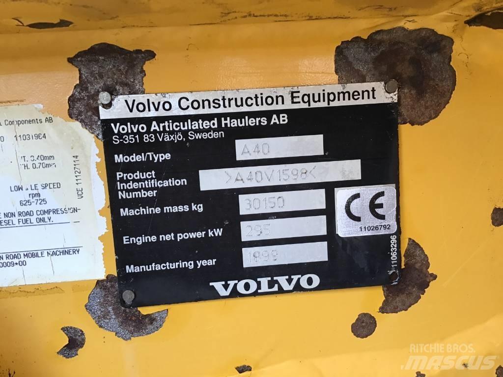 Volvo A 40C Liigendraamiga pinnaseveokid