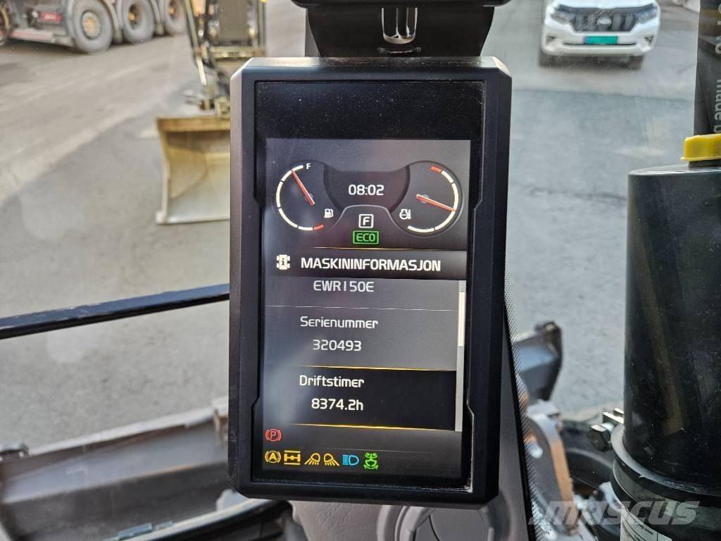 Volvo EWR 150 Ratasekskavaatorid