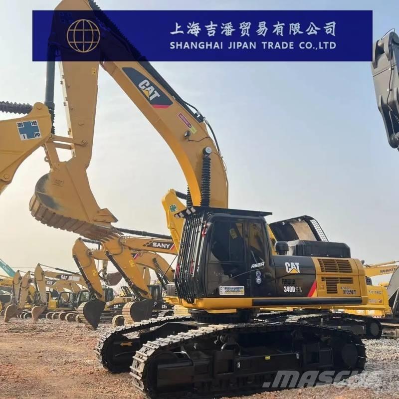 CAT 340 D Roomikekskavaatorid