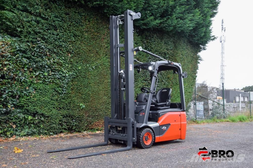 Linde E 16 Elektritõstukid