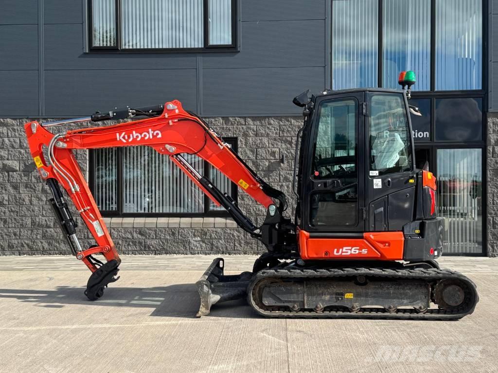 Kubota U 56-5 Miniekskavaatorid < 7 t