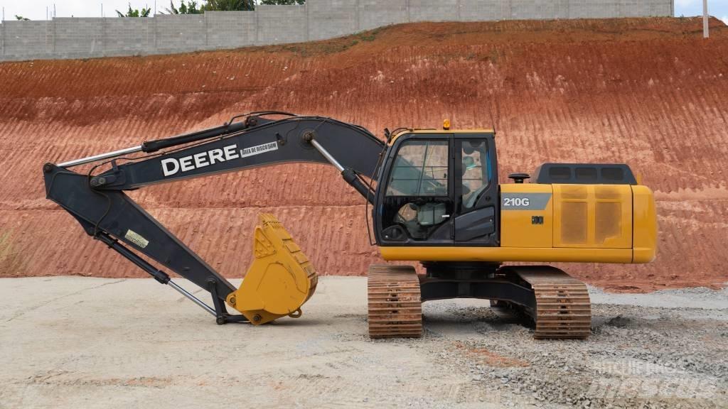 John Deere 210 G Roomikekskavaatorid