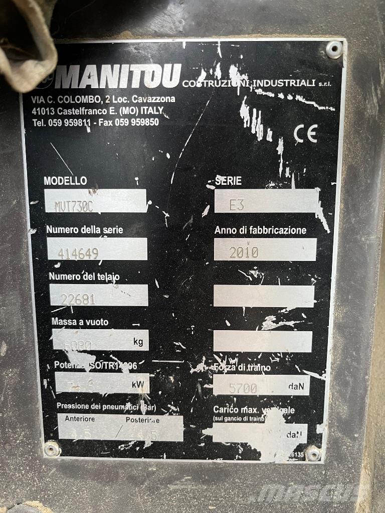 Manitou MVT 730 Traktorid