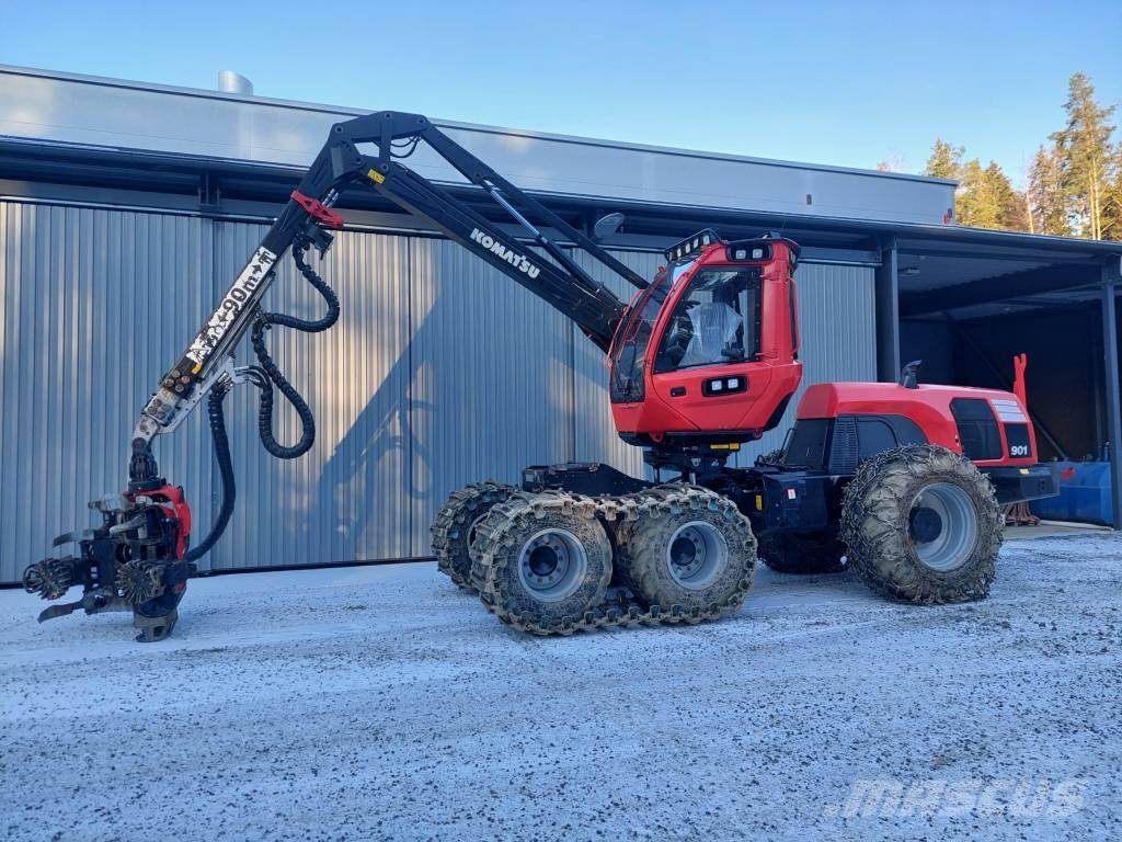 Komatsu 901 Harvesterid