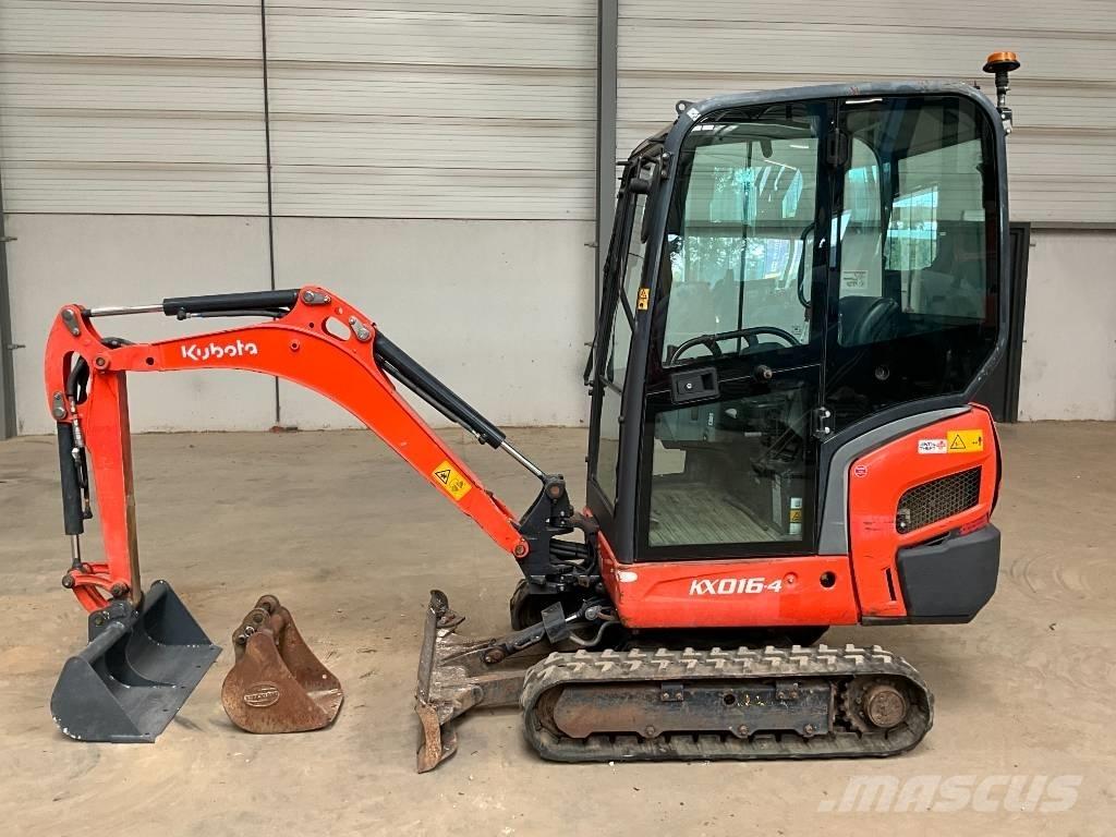 Kubota KX 016-4 Miniekskavaatorid < 7 t