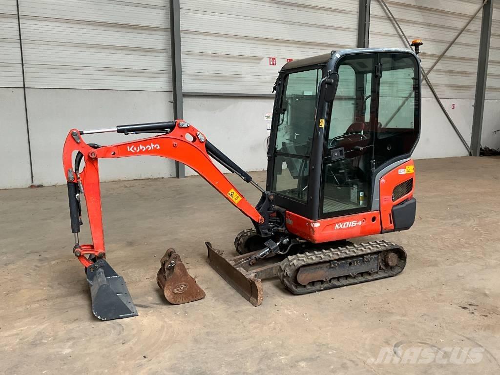 Kubota KX 016-4 Miniekskavaatorid < 7 t