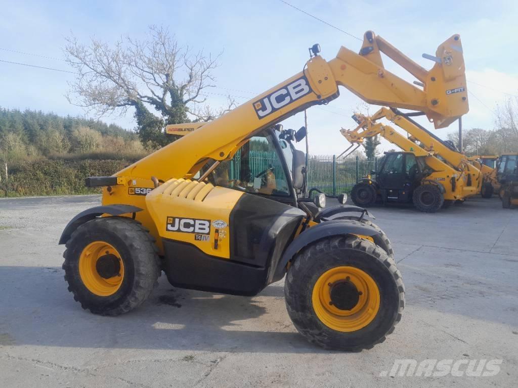 JCB 536-60 Põllumajanduslikud teleskoopkäitlejad