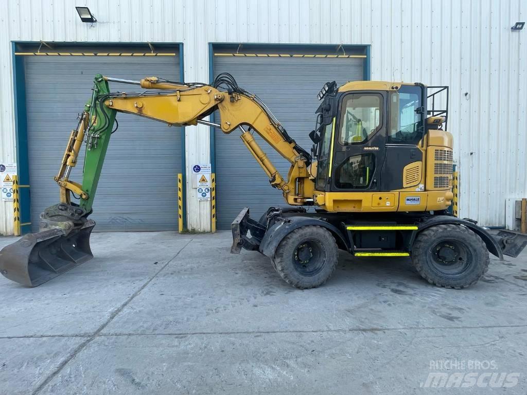 Komatsu PW118-11 Ratasekskavaatorid