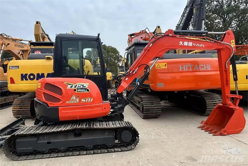 Kubota KX 155 Roomikekskavaatorid