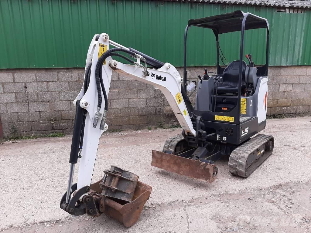 Bobcat E 19 Miniekskavaatorid < 7 t