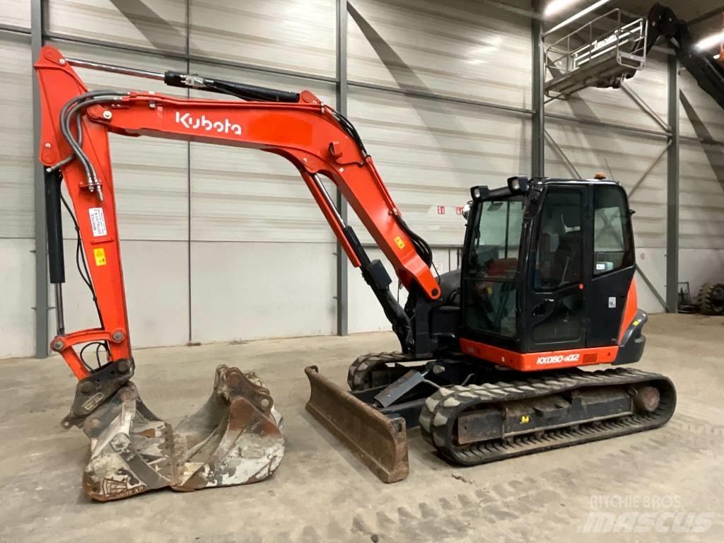 Kubota KX 080-4 A 2 Väikeekskavaatorid 7t-12t